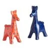 World Market Kisii Soapstone Giraffe Figures Set of 2