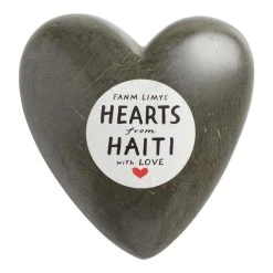 World Market Sandstone Hearts From Haiti