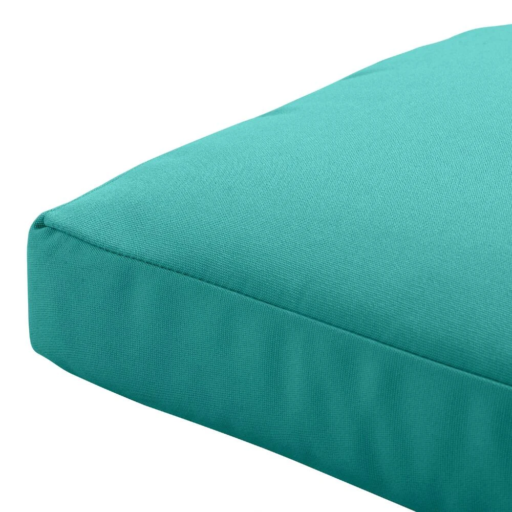 World Market Sunbrella Aruba Canvas Gusseted Outdoor Chair Cushion - Image 2