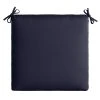 World Market Sunbrella Navy Canvas Outdoor Chair Cushion
