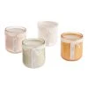 World Market Bubble Glass Botanical Scented Candle