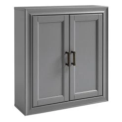 World Market Harper Wood Bathroom Wall Cabinet