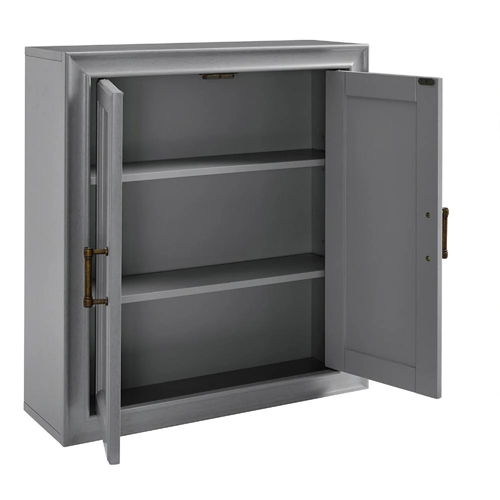 World Market Harper Wood Bathroom Wall Cabinet - Image 4