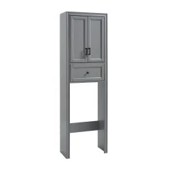 World Market Harper Wood Space Saver Bathroom Cabinet with Drawer