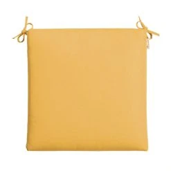 World Market Sunbrella Buttercup Canvas Outdoor Chair Cushion