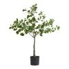World Market Faux Round Leaf Tree