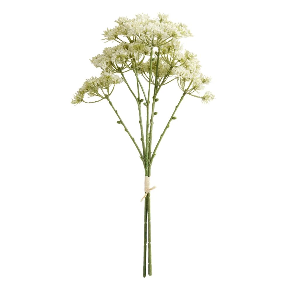 World Market Faux Queen Anne's Lace Bunch - Image 4