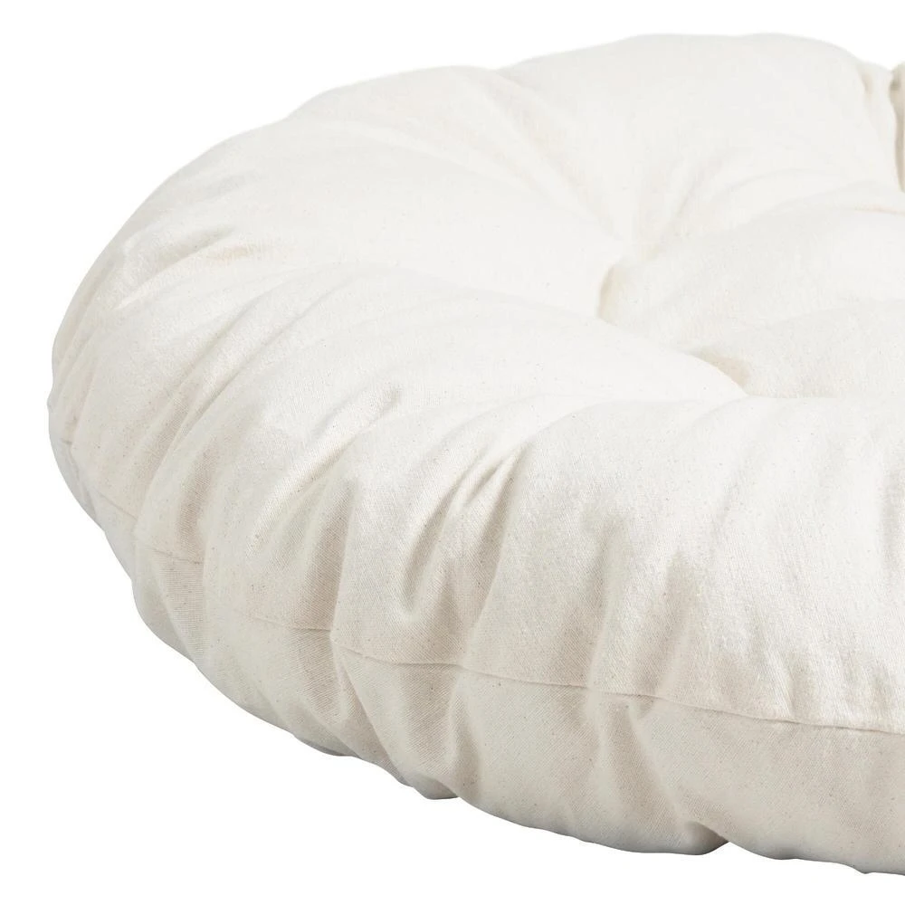 World Market Elora Ivory Double Papasan Chair Cushion - Image 4