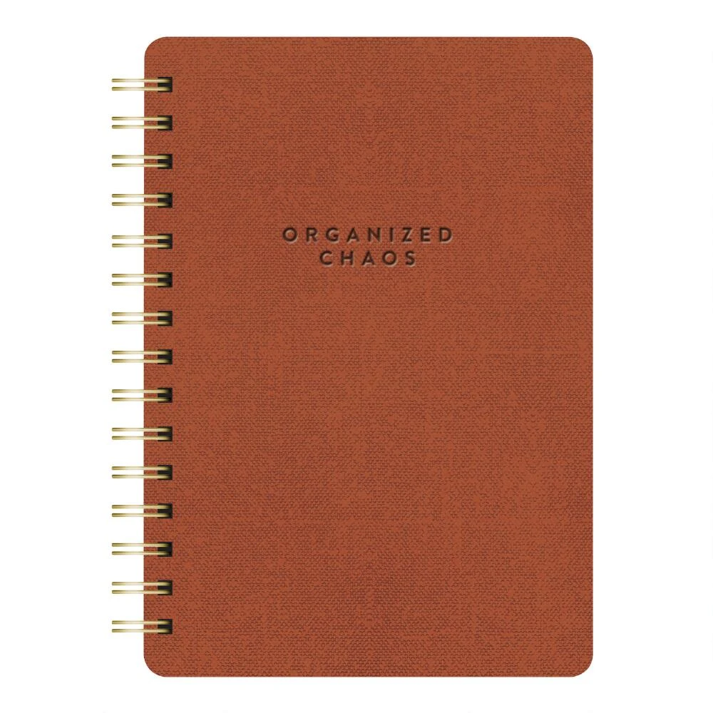 World Market Studio Oh Organized Chaos Spiral Journal