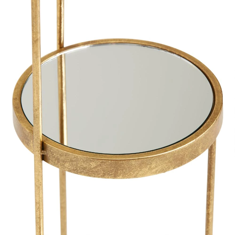 World Market Gold Mirrored 3 Tier Plant Stand - Image 2