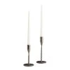 World Market Hammered Bronze Taper Candle Holder