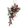 World Market Faux Tradescantia Zebrina Plant in Hanging Pot