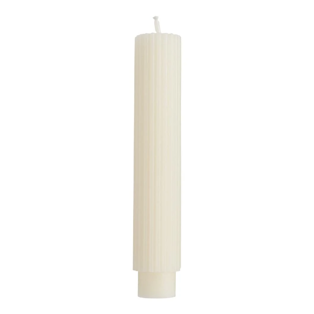 World Market Springtime Ribbed Taper Candles 2 Pack - Image 3