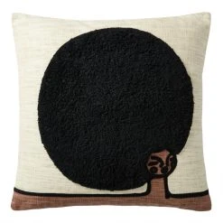 World Market Justina Blakeney We Are The World Ivory Throw Pillow