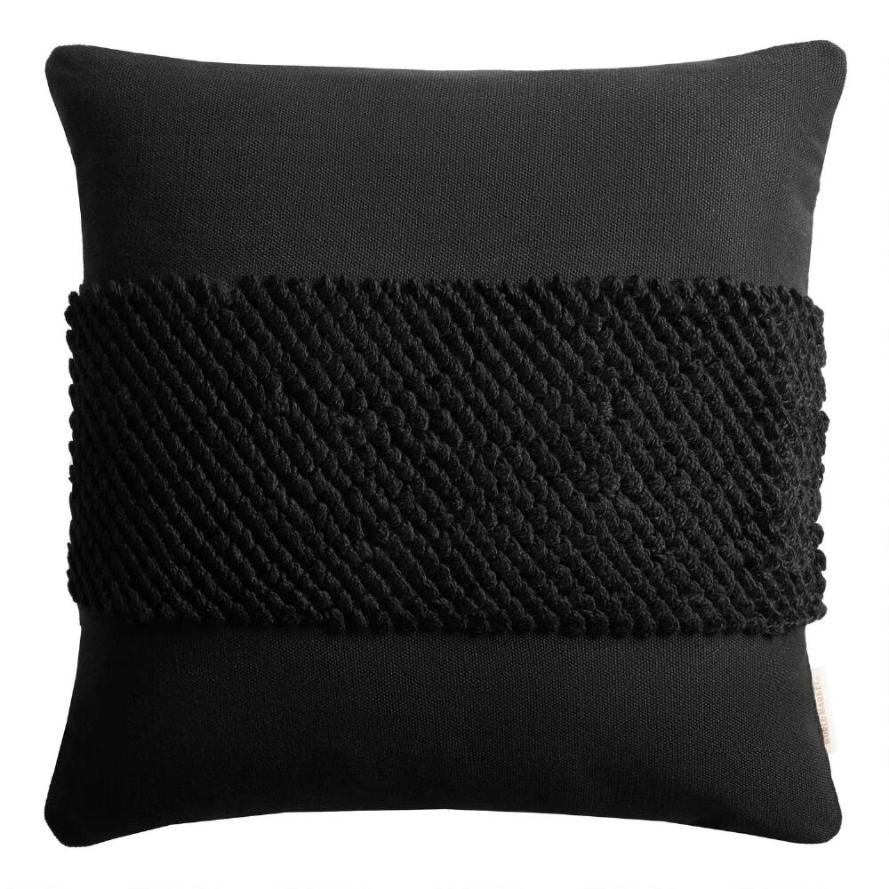 World Market Woven Loop Indoor Outdoor Throw Pillow - Image 6