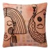 World Market Justina Blakeney Agatha & Oona Terracotta Throw Pillow