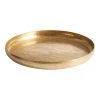 World Market CRAFT Gold Hammered Metal Tray