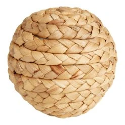 World Market Natural Water Hyacinth Ball Decor
