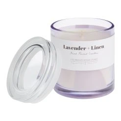 World Market Spring Spa Lavender and Linen Scented Candle