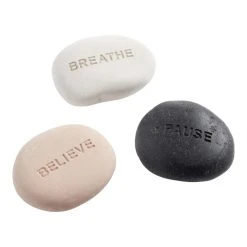 World Market Carved Meditation Stone Decor