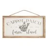 World Market Carrot Patch Farm Stand Sign Decor