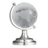 World Market Micro Clear And Silver Globe