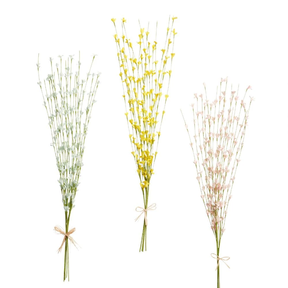 World Market Faux Floral Blossom Bunch