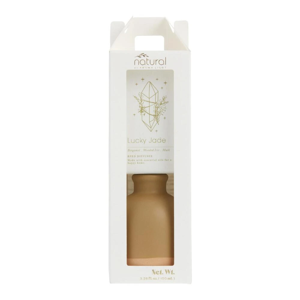 World Market Lucky Jade Two Tone Ceramic Reed Diffuser - Image 2