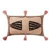 World Market Justina Blakeney Grace Blush Tasseled Lumbar Pillow