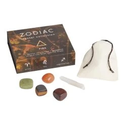 World Market Fire Zodiac Elements Crystal Set