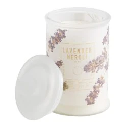 World Market Tall Spring Botanicals Lavender and Neroli Scented Candle