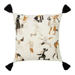 World Market Justina Blakeney My Own Kinda Vibe Ivory Throw Pillow