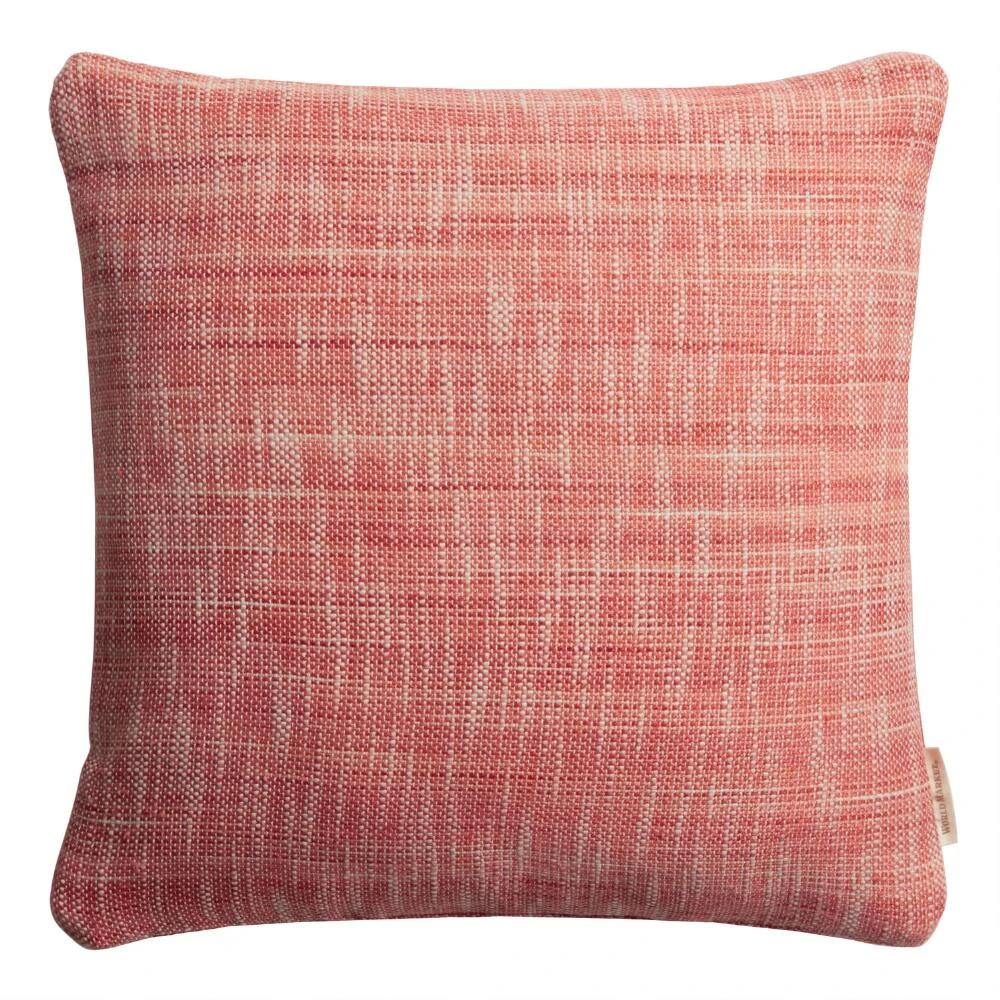 World Market Variegated Woven Indoor Outdoor Throw Pillow - Image 4