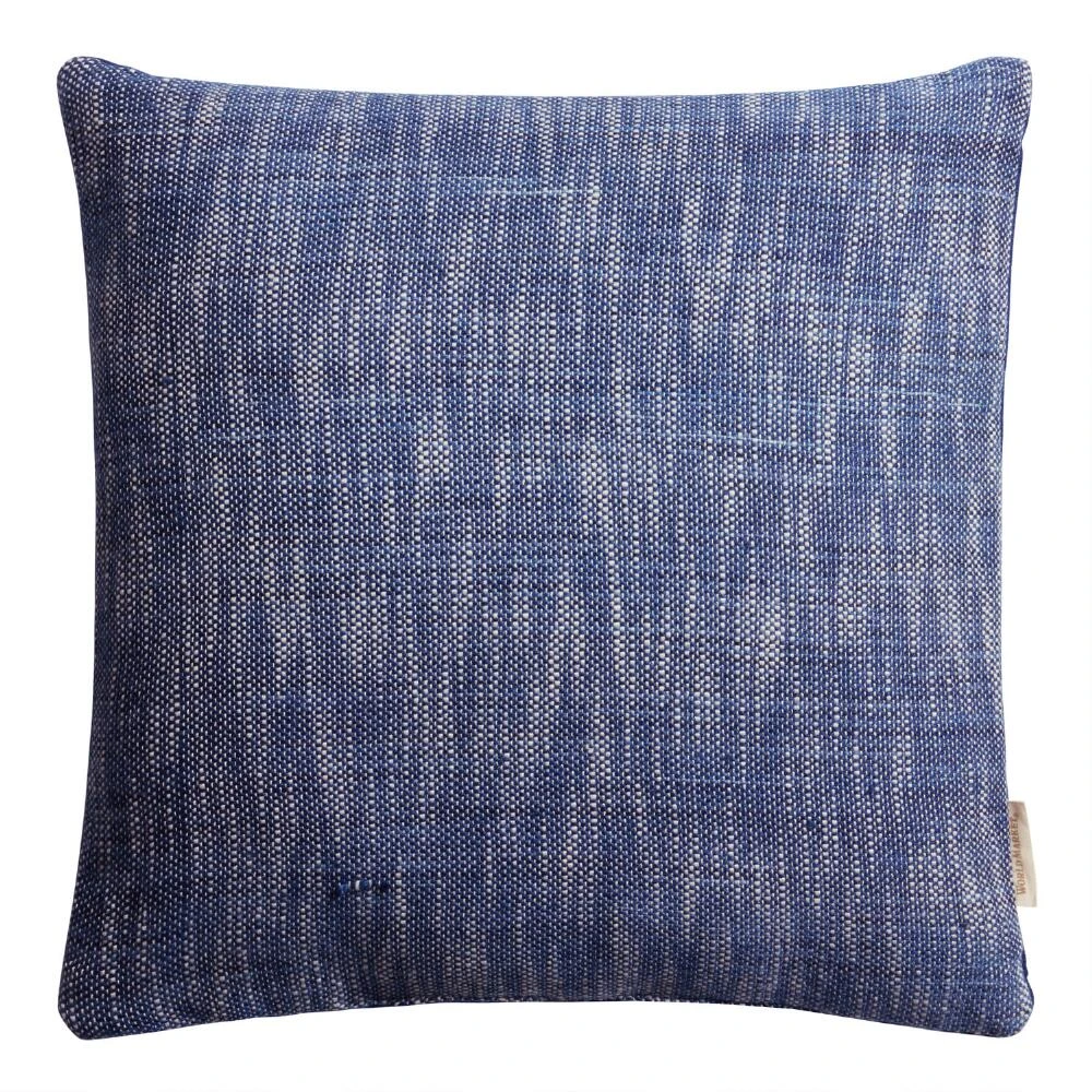 World Market Variegated Woven Indoor Outdoor Throw Pillow - Image 5
