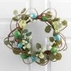 World Market Speckled Easter Egg and Natural Fiber Wreath
