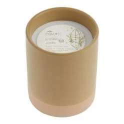 World Market Lucky Jade Two Tone Ceramic Scented Candle