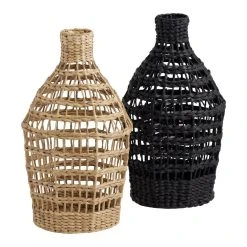 World Market CRAFT Water Hyacinth Floor Vase