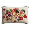 World Market Multicolor Floral Burst Lumbar Pillow