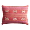 World Market Coral Baja Geo Indoor Outdoor Lumbar Pillow