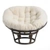 World Market Faux Fur Papasan Chair Cushion