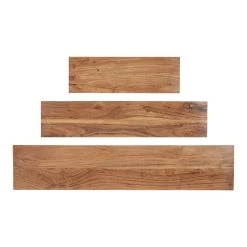 World Market Acacia Wood Mix & Match Wall Shelf