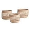 World Market Dakota Natural Seagrass Open Weave Basket