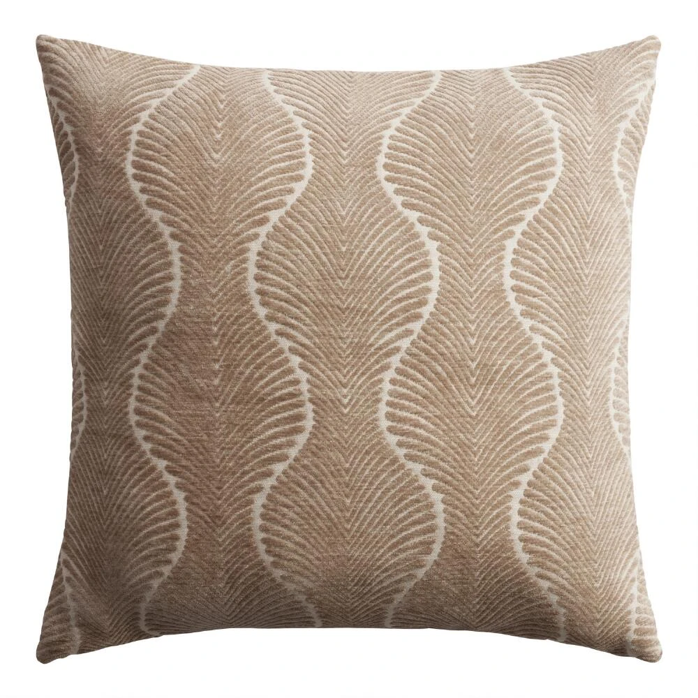 World Market Ogee Jacquard Throw Pillow - Image 4