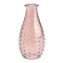 World Market Glass Dot Bud Vase Set of 3