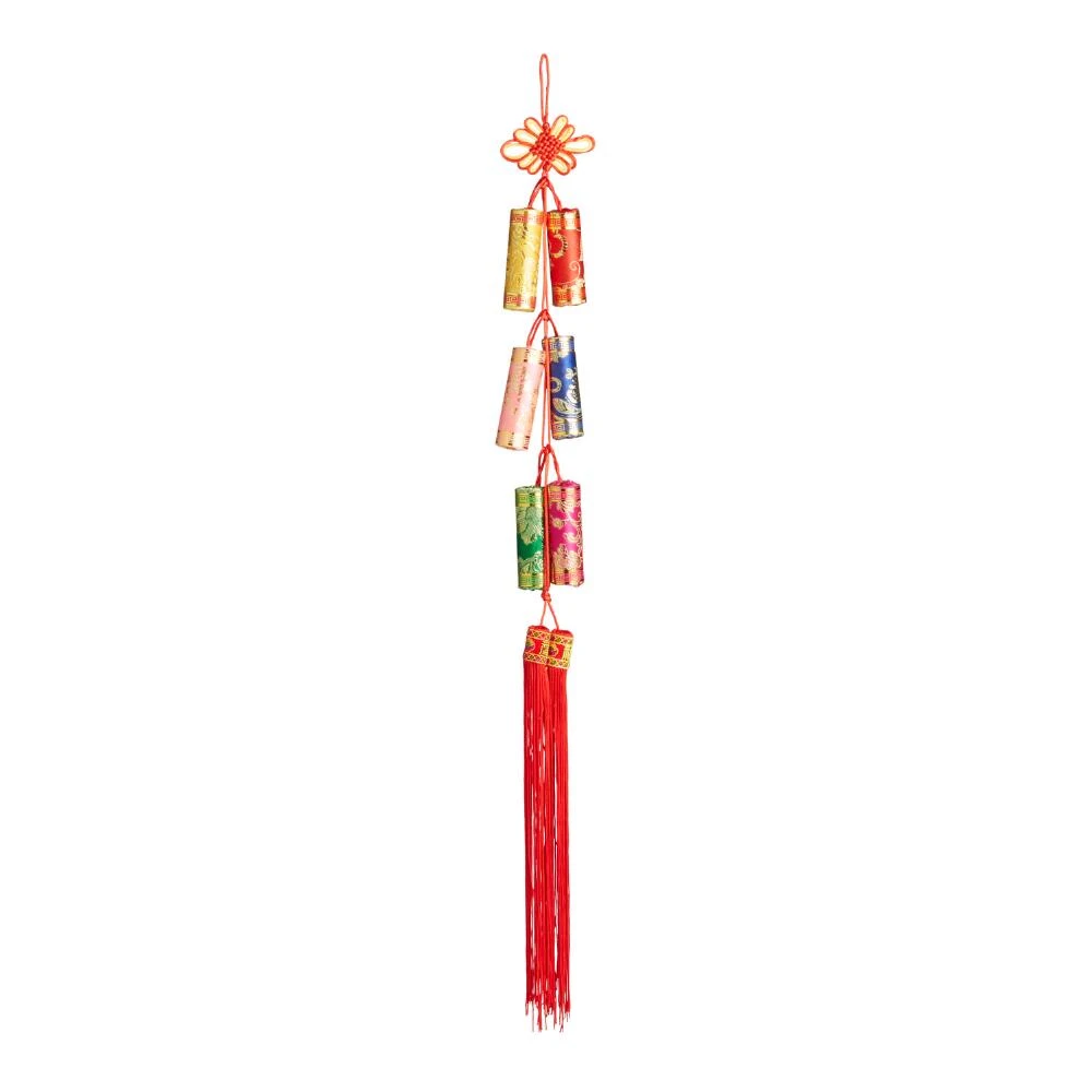 World Market Lunar New Year Faux Firecracker Hanging Decor