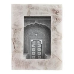 World Market Blush Agate Slice Frame