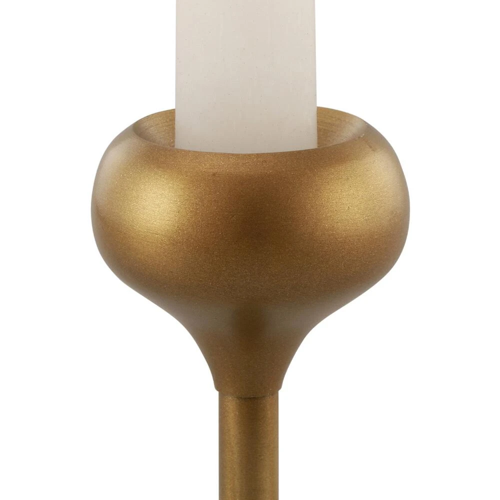 World Market Talia Gold Taper Candle Holder - Image 4