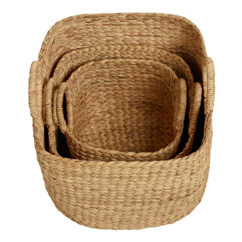 World Market Aimee Square Arrow Hyacinth Basket - Image 2